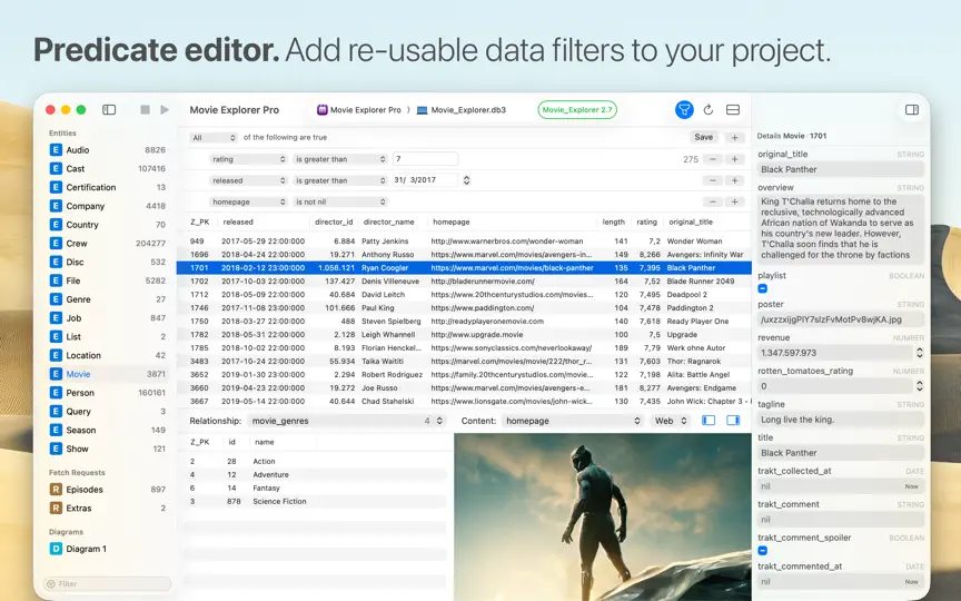 Скриншот Core Data Lab на iPhone 2