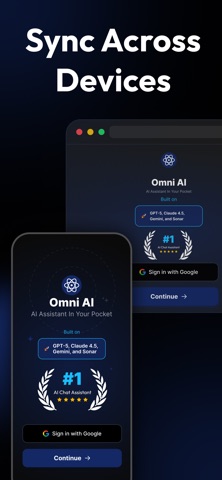 Omni: AI Chatbot Assistant Screenshot 6 of 9
