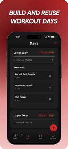Workout Tracker - SimpleSplit Screenshot 4 of 8