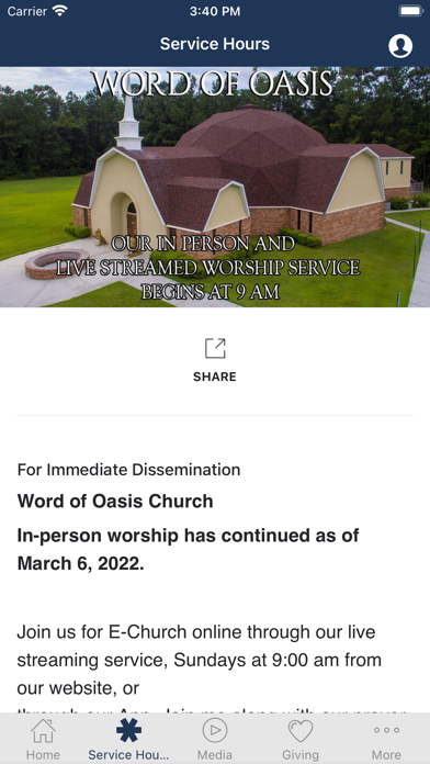 Word of Oasis iPhone screenshot