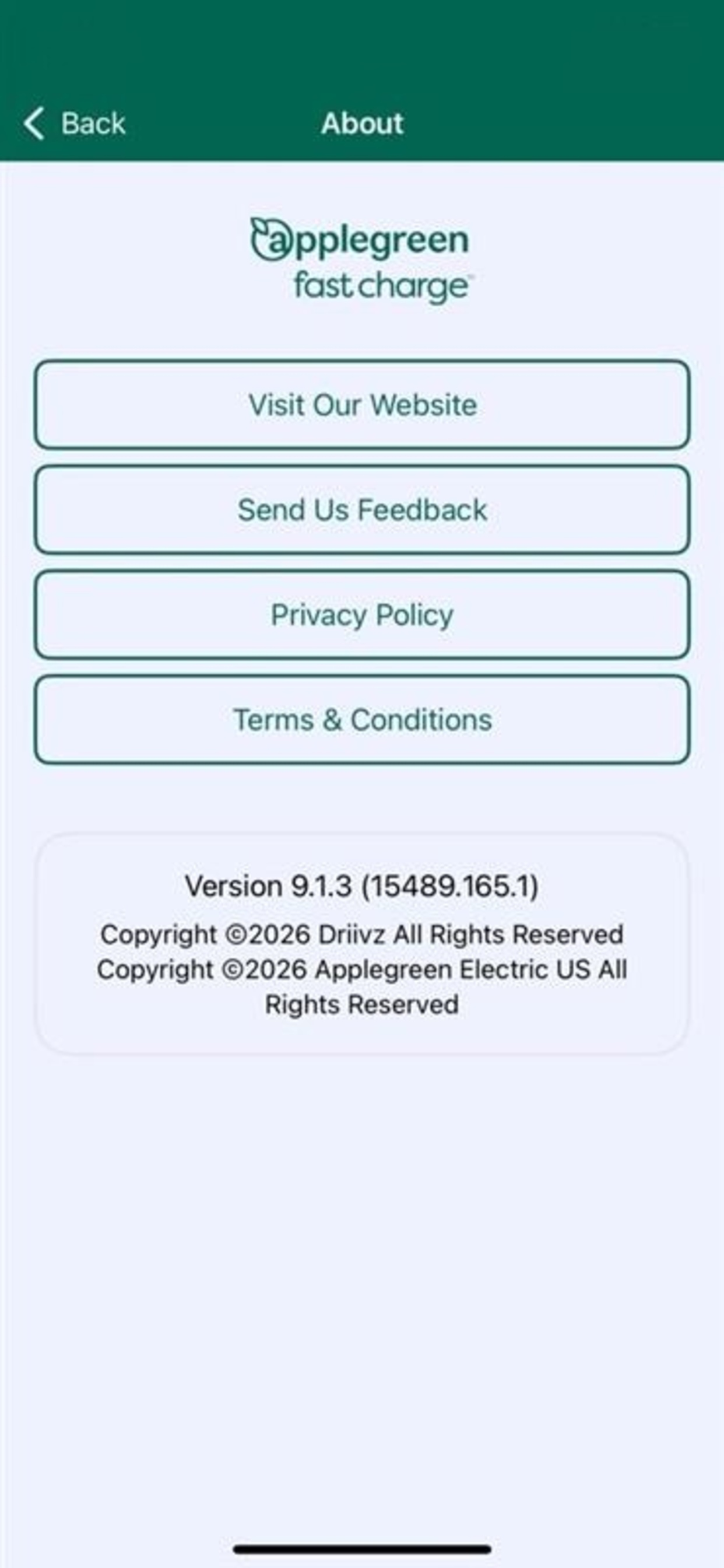 Applegreen Fast Charge US