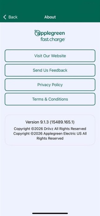 Applegreen Fast Charge US Screenshot 10 of 10