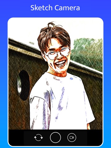 Sketch Art Maker: Pencil & Ink iPad screenshot