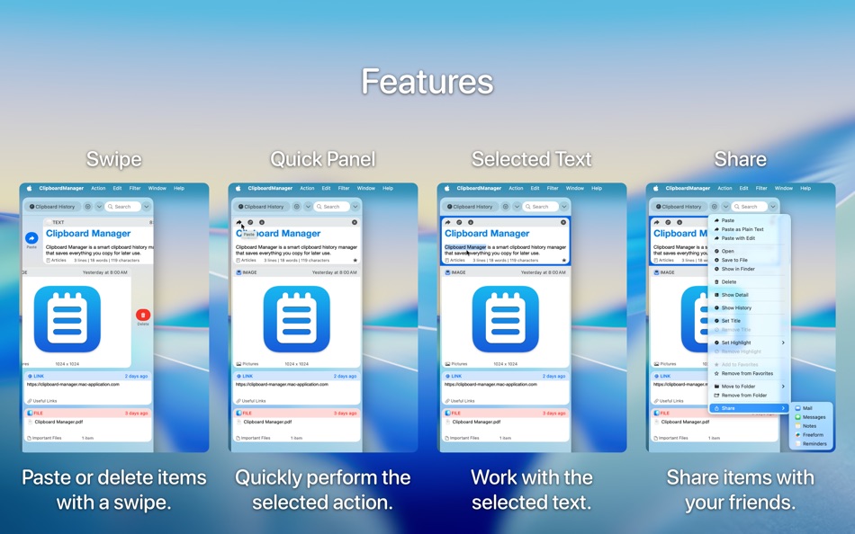 #6. Clipboard Manager (macOS) Tekijänä: Jan Valta