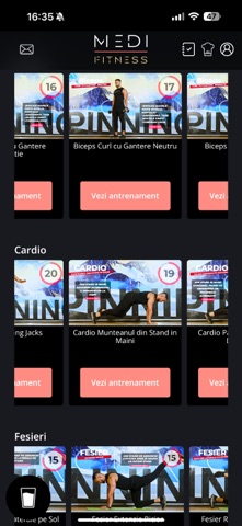 Medifitness screenshot