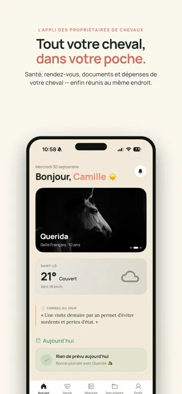 Stableo : Suivi de mon cheval screenshot 1 of 8