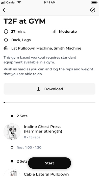 Elevated Fit Life app screenshot 3