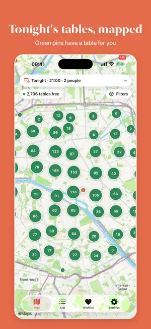 Libre: Paris Restaurants Now screenshot 1