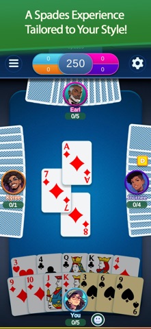 Spades Classic - Card Game iPhone screenshot