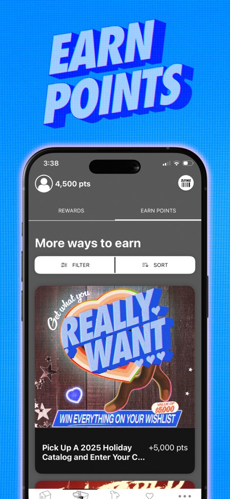 Zumiez - Monitor your accumulated points balance and discover new opportunities to earn, such as participating in engaging promotions like the 'Win Everything on Your Wishlist' event.