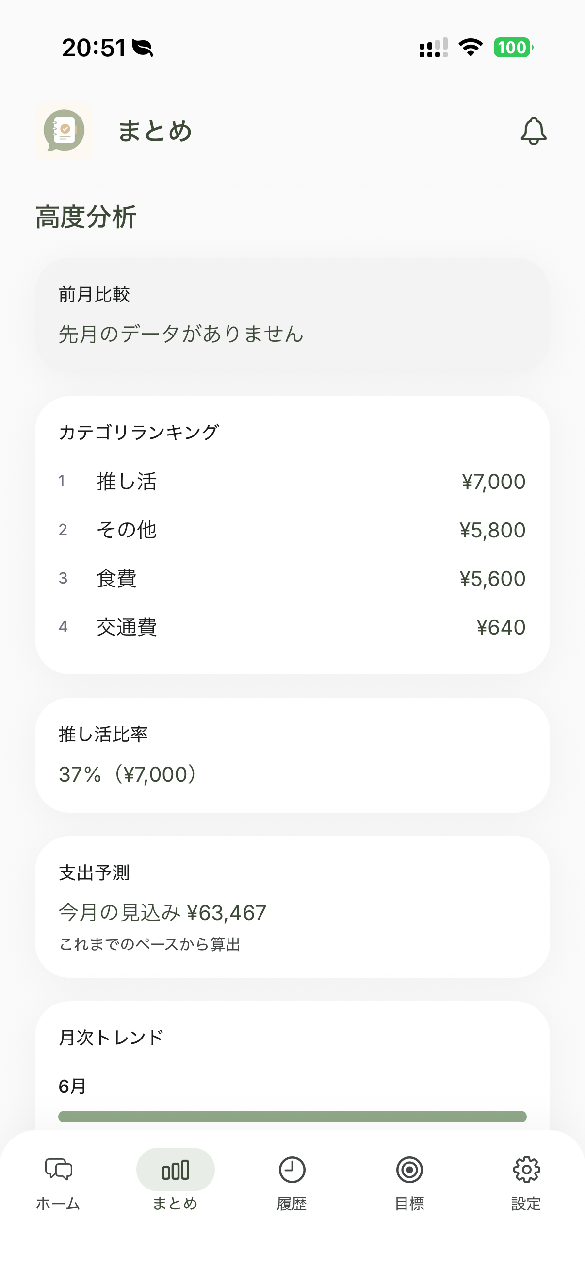 Kirokuto: AI Budget Tracker screenshot 3