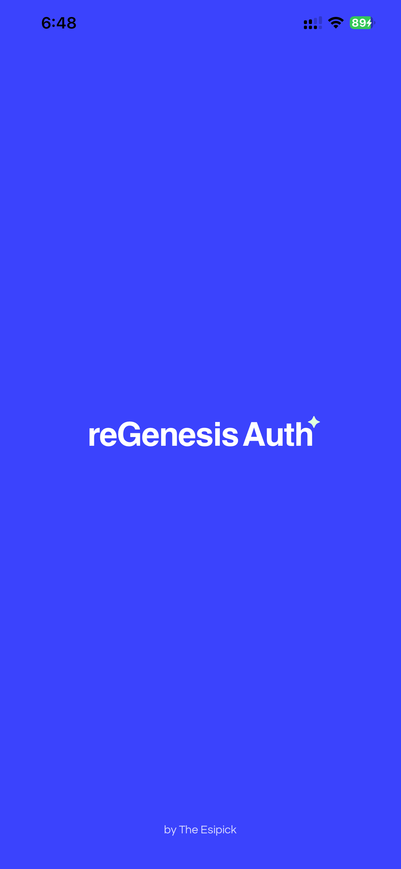Regenesis Auth