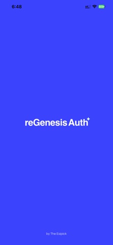 Regenesis Auth screenshot
