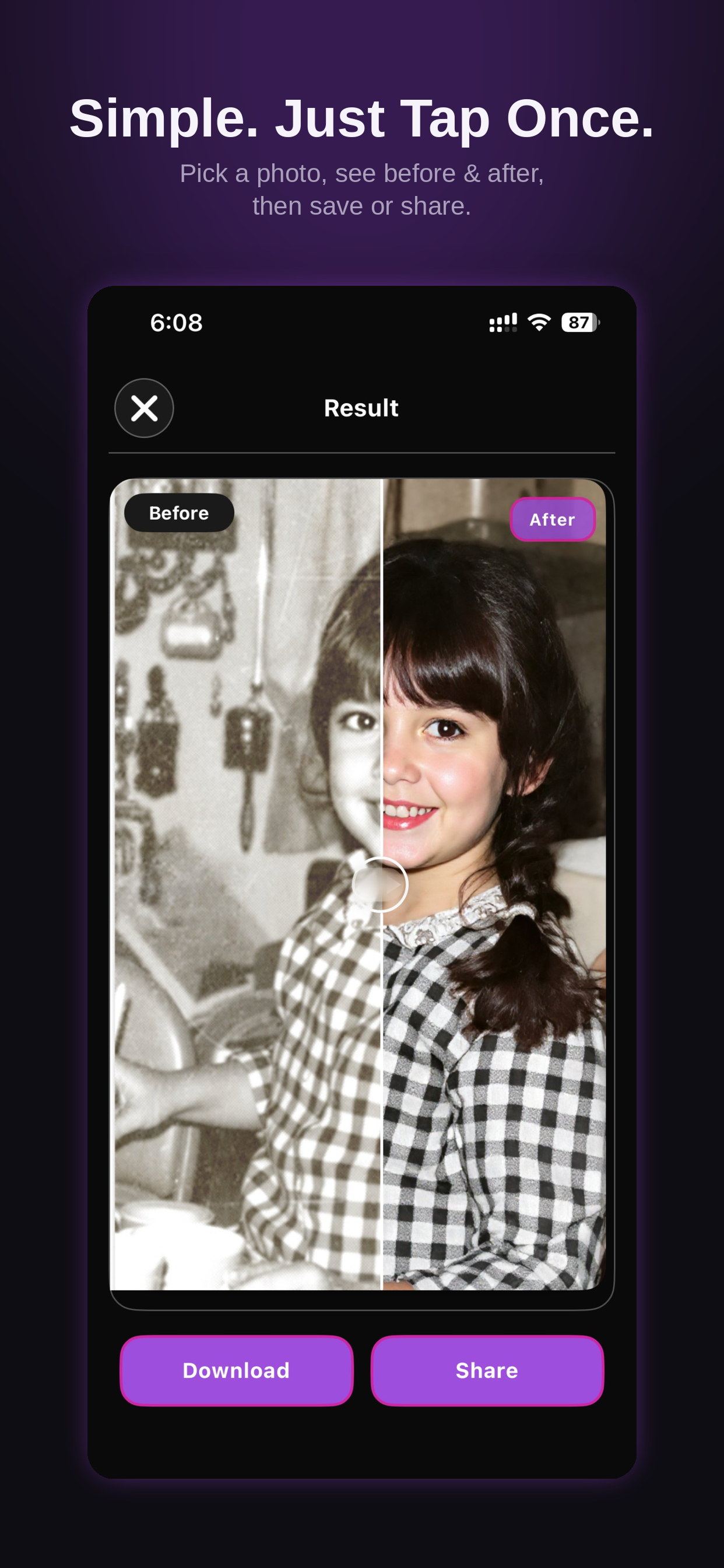 Restore Old Photos: ClearPast