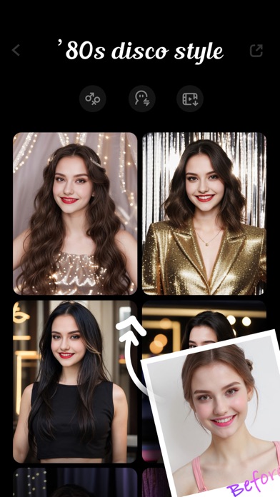 Prookie: Hair AI Hairstyle app Screenshot
