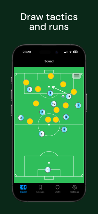 Squad11 - Soccer Lineup Maker Screenshot 3 of 7