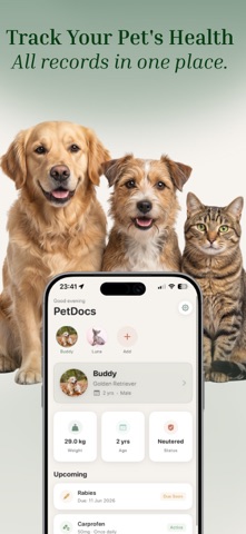 Pet Care & Paw Health: PetDocs iPhone screenshot