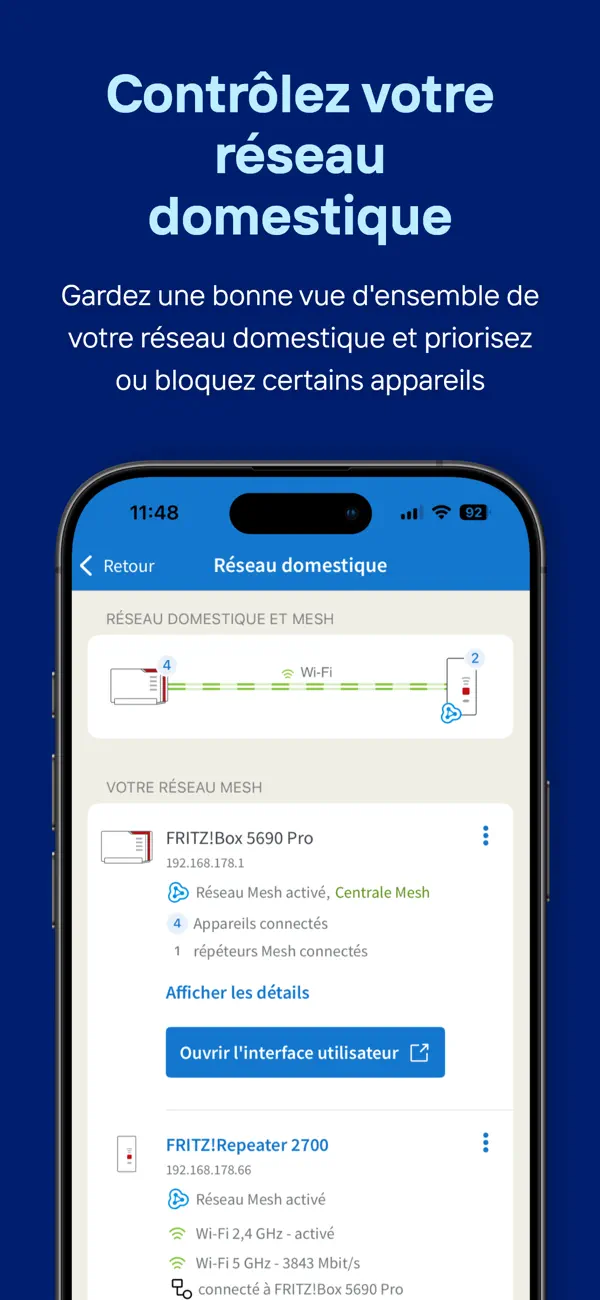 Screenshot #3 pour MyFRITZ!App