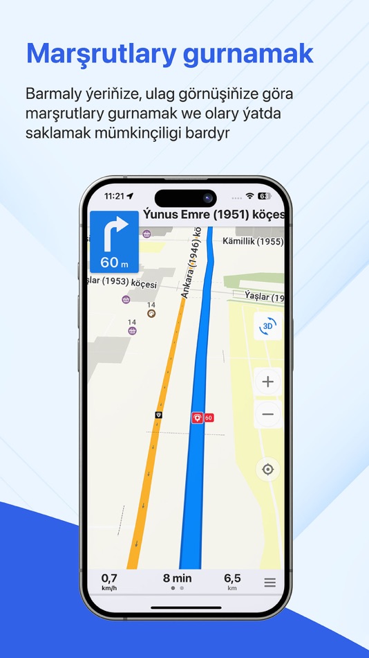 #4. Menzil - Türkmenistan kartasy (iOS) By: EAK Turkmentelekom