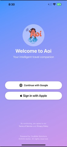 AoiGo: AI Travel Assistant screenshot