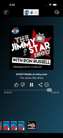 W4CY Radio app screenshot 2