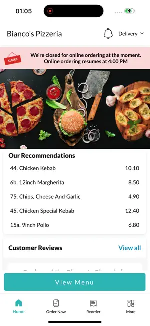 Bianco's Pizzeria screenshot 3