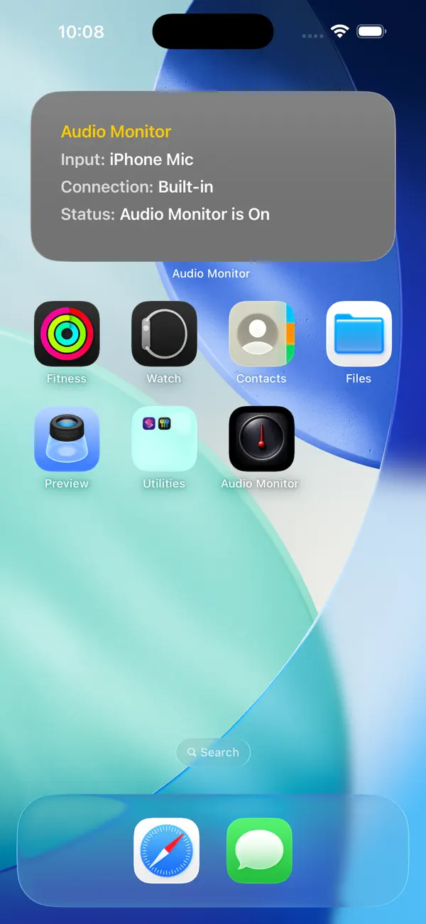 Screenshot #3 pour Audio Monitor
