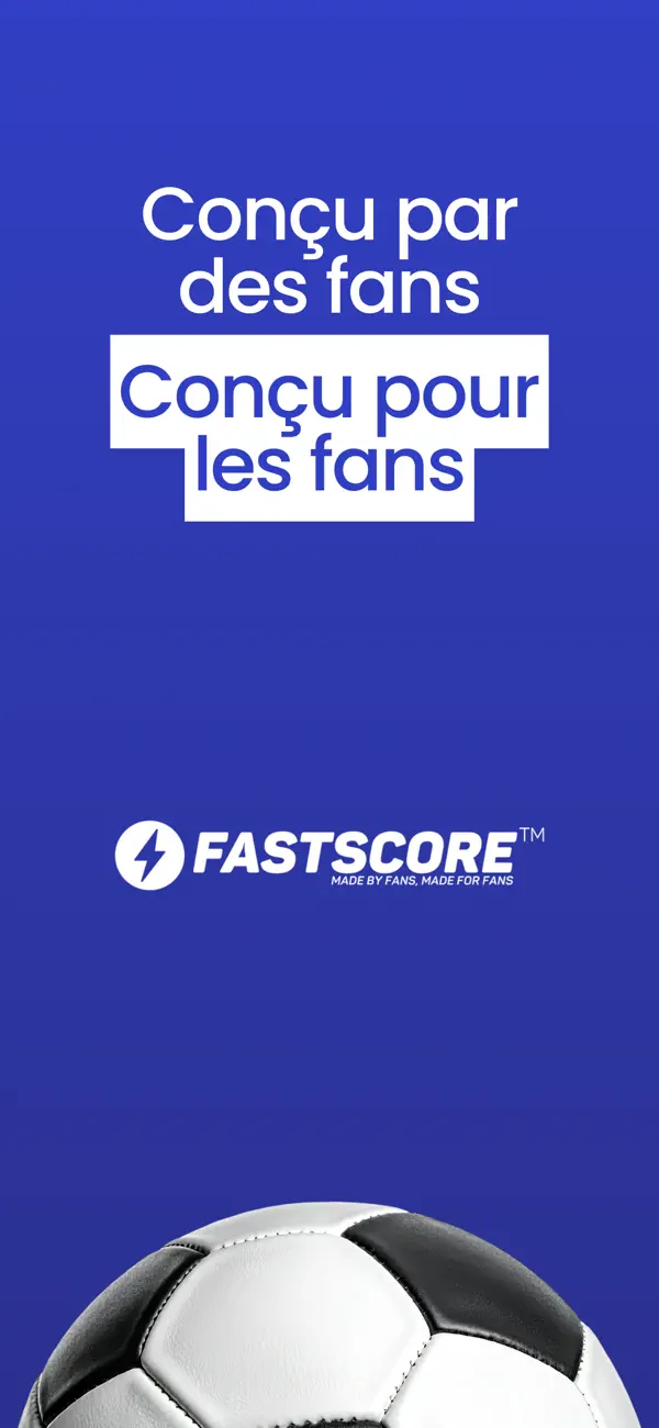 Screenshot #1 pour FastScore: Foot en direct