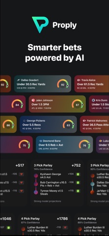 Proply: AI Bet Finder screenshot