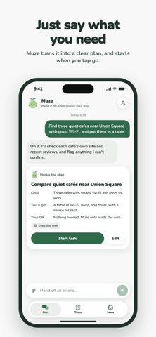 Muze: Personal AI Agent screenshot 2