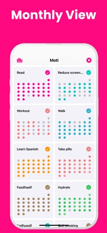 Habit Tracker - Moti Screenshot 8 of 9