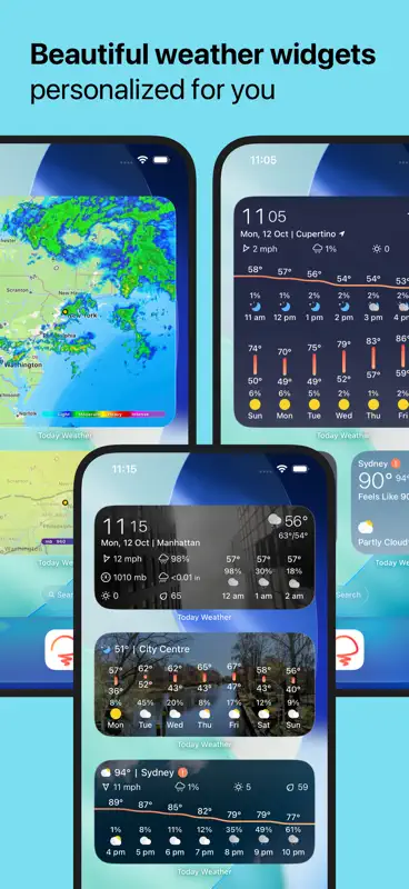 Today Weather: Radar e Alertas screenshot 4 of 5