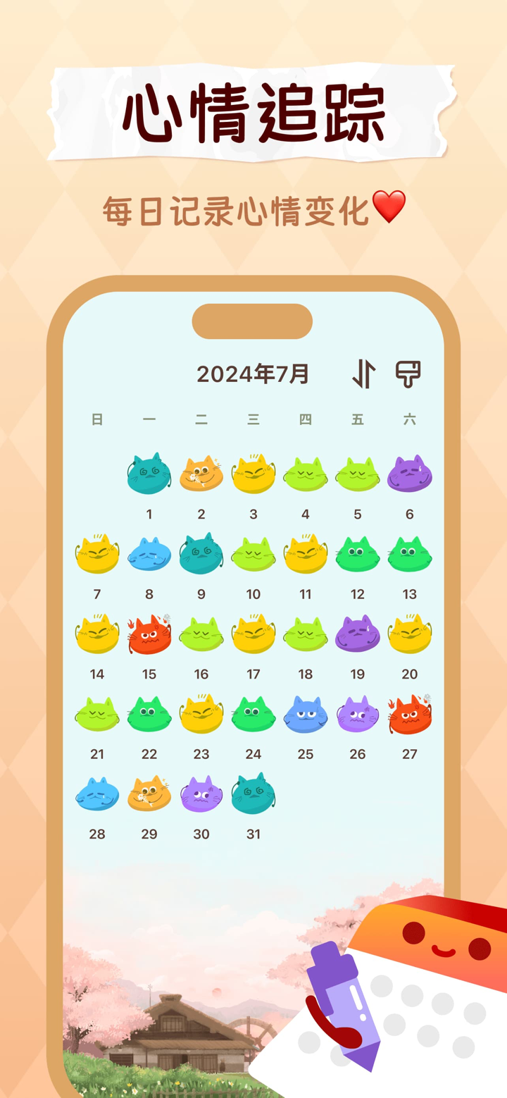 情绪指压 - 心情日记 screenshot 5