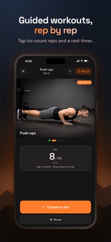 Puna: Beginner Calisthenics Screenshot 2 of 8