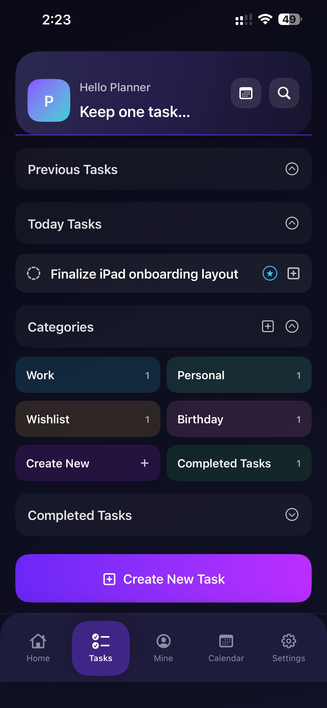 To Do List : Task & Reminders