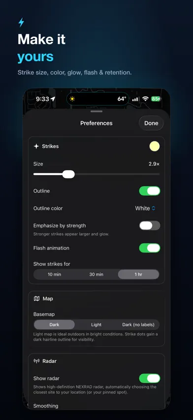 Real-Time Lightning by MesoSky screenshot 5