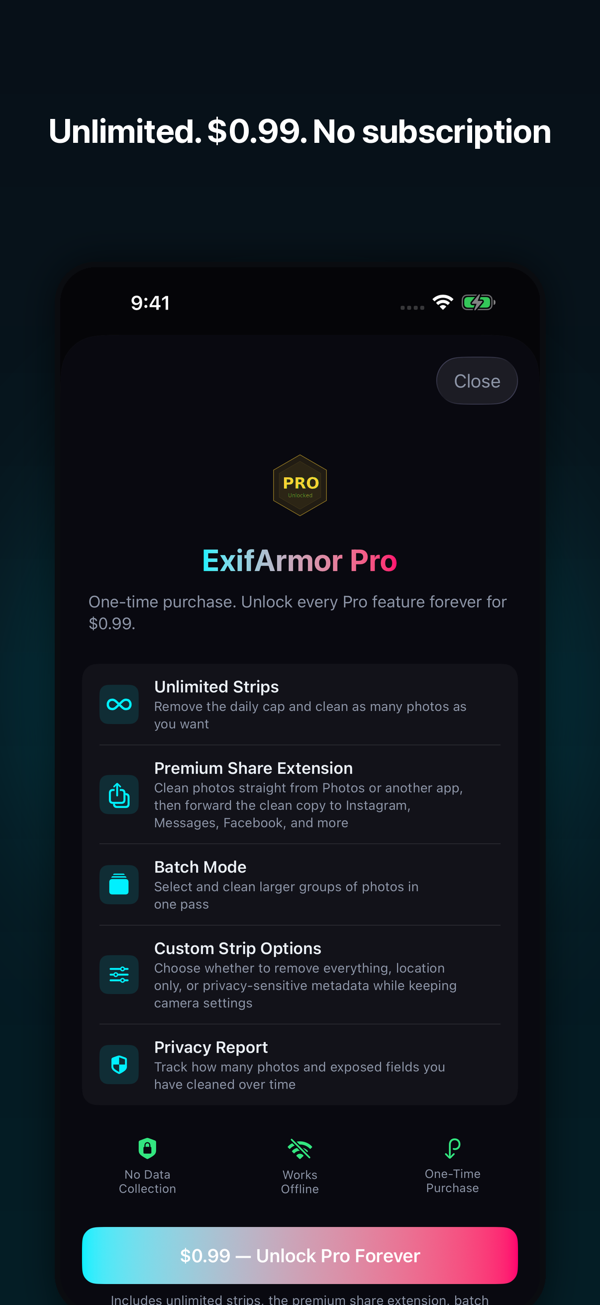 ExifArmor screenshot 6
