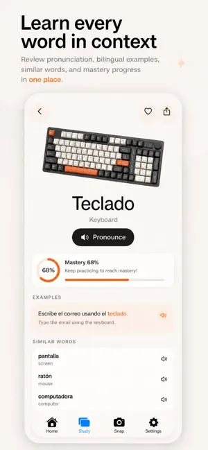 Linget - AI Photo Vocabulary screenshot 2