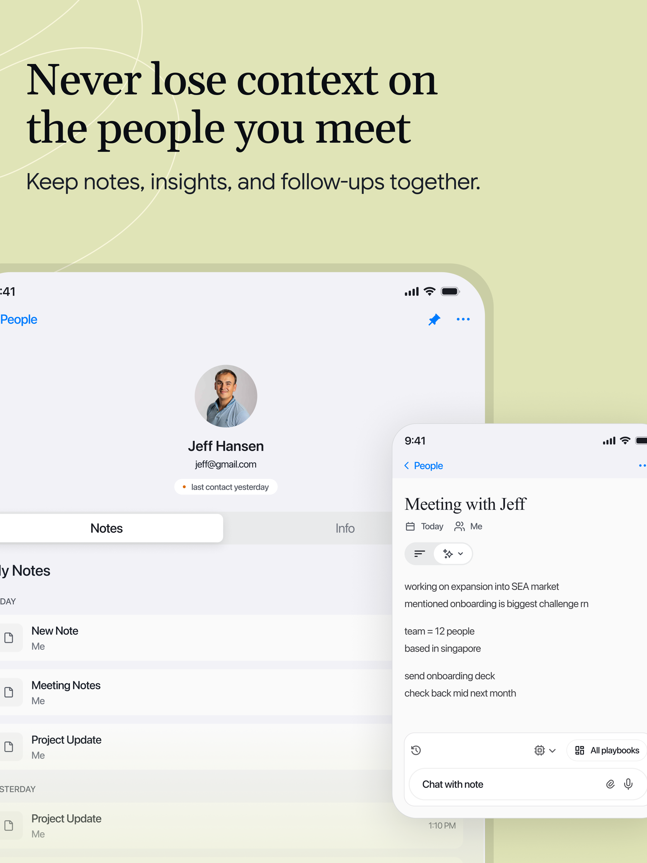 Cordia - Personal CRM screenshot 8