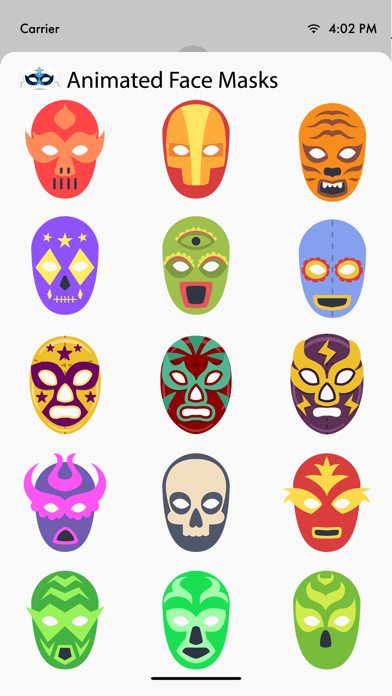 Screenshot #3 pour Animated Face Masks