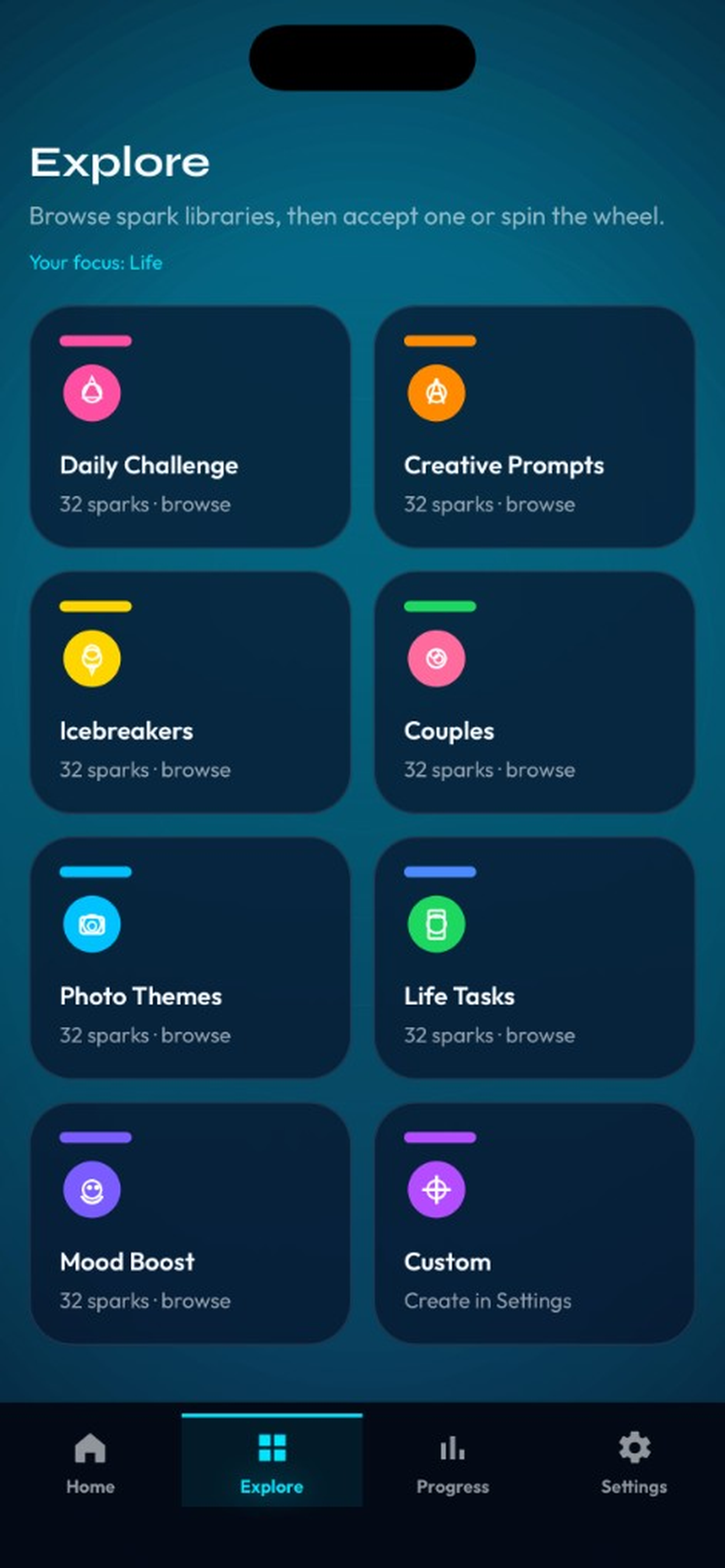 Spark Wheel screenshot 3
