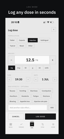 Log Dose Screenshot 3 of 6