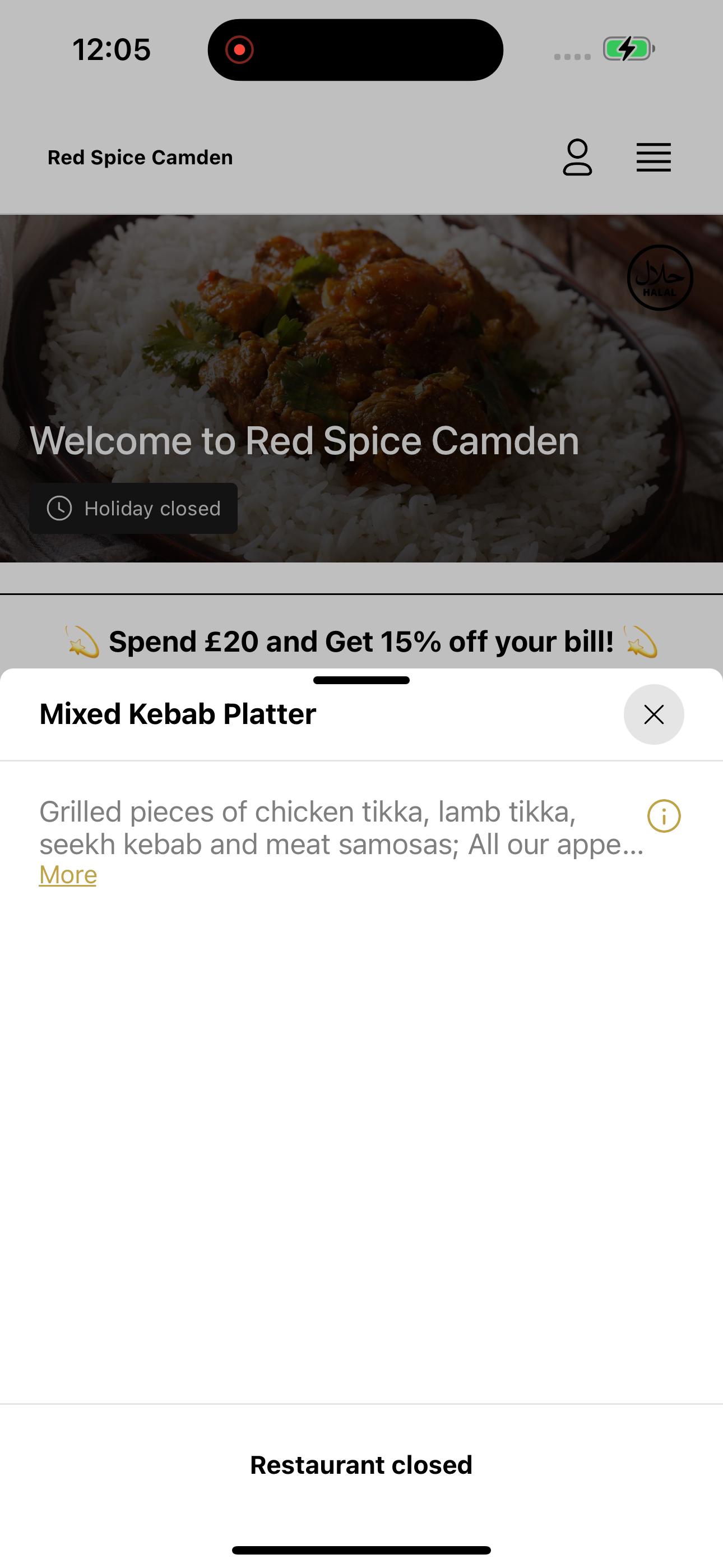 Red Spice Camden screenshot 8