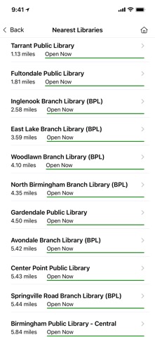 Public Libraries In JeffCo, AL Screenshot 5 of 6