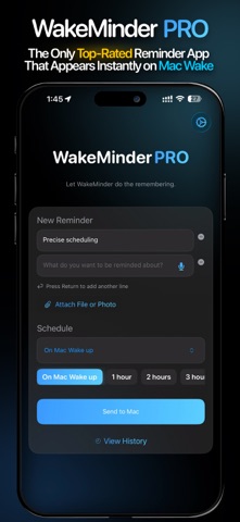 WakeMinder - Popup Reminders Screenshot 1 of 5