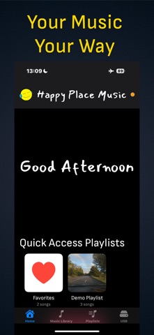 Happy Place Music Player screenshot