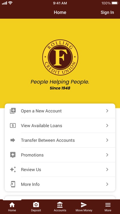 Rolling F Credit Union