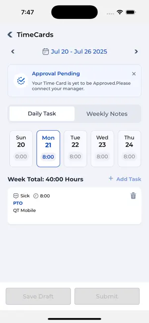 QwikTime screenshot 4