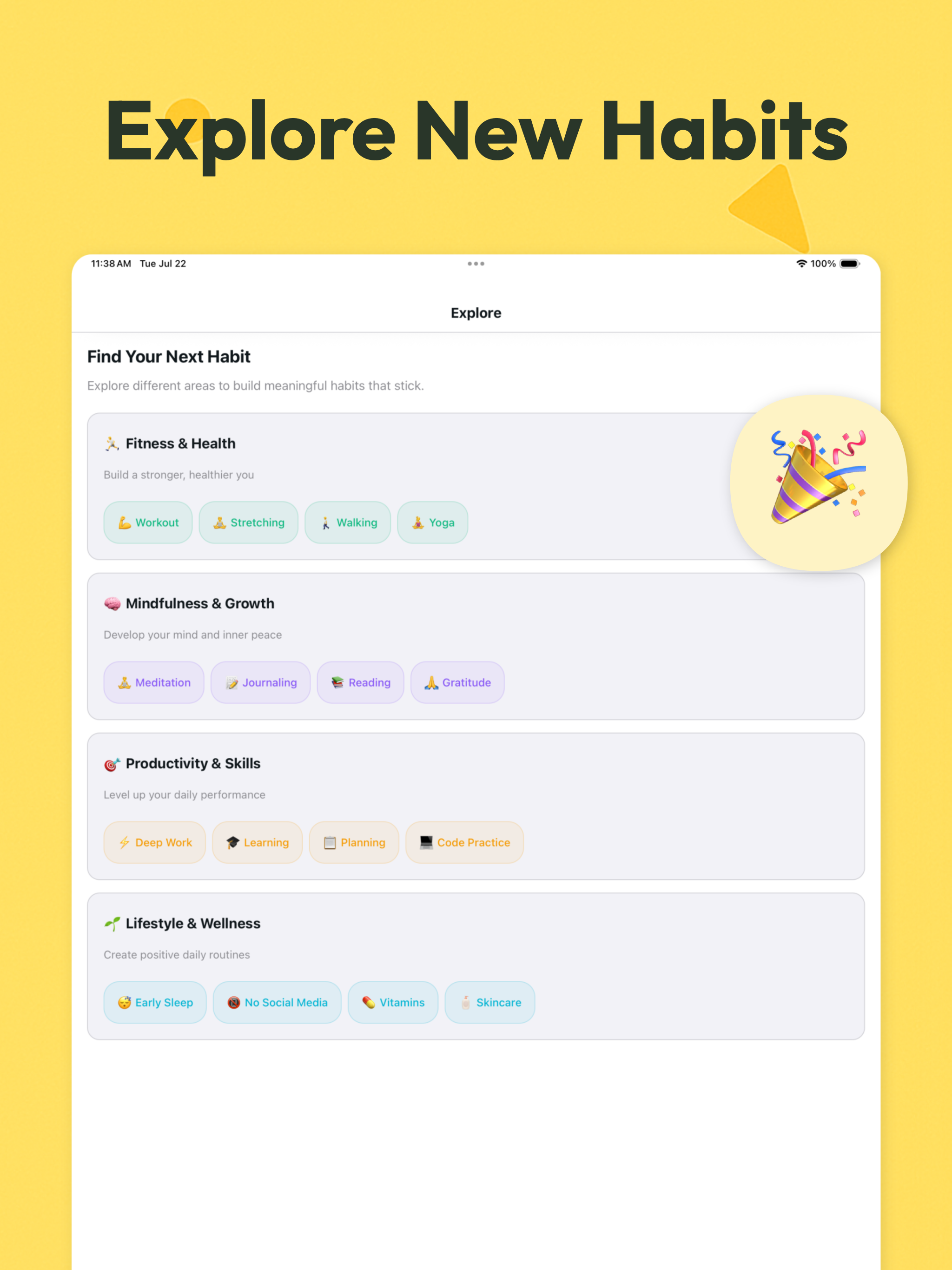 LifeStats - Habit Tracker