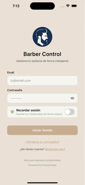 Barber Control - Agenda y Cita screenshot 1